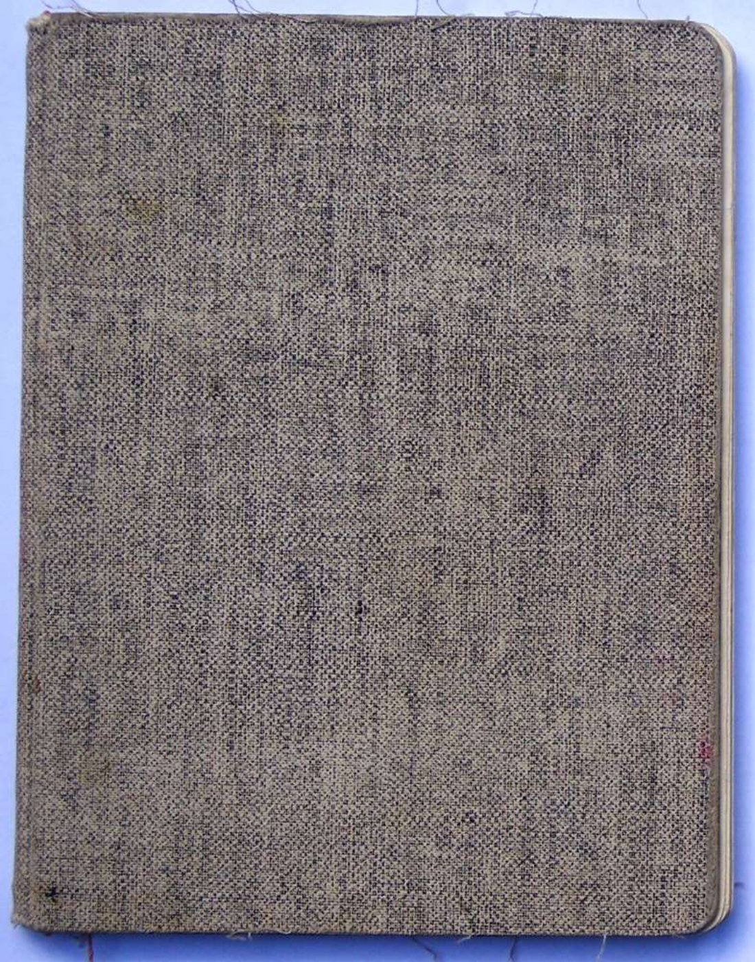 First page of Hamilton Family Picnic Register Notebook