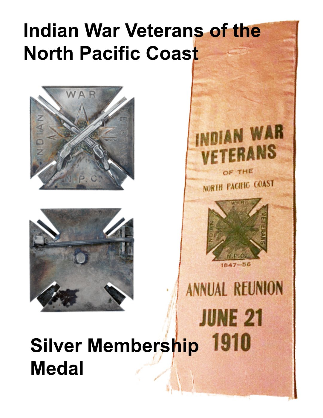 First page of The Silver Maltese Cross: Indian War Veterans of the North Pacific Coast