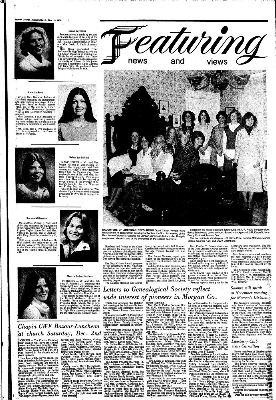 First page of Remembering Joyce Elthea (Stover) Hamilton (1934-2008) and Her Family History Research